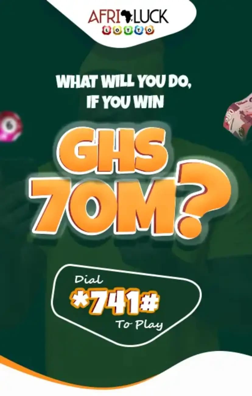 Afriluck Jackpot Banner Mobile